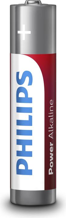 Actual product image Philips Battery Power Alkaline AAA 4 pieces (1 pcs., AAA)