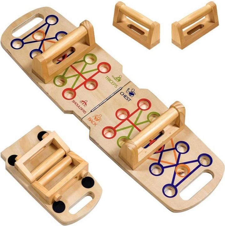 Hermex Push-Up-Board Liegestützbrett Push-Up-Trainer Liegestütz-Board
