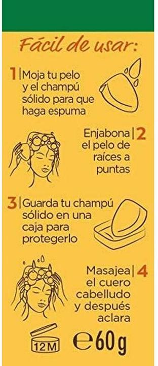 Produktbild Garnier ORIGINAL REMEDIES champú sólido tesoros de miel 2 x 60 gr (Festes Shampoo)