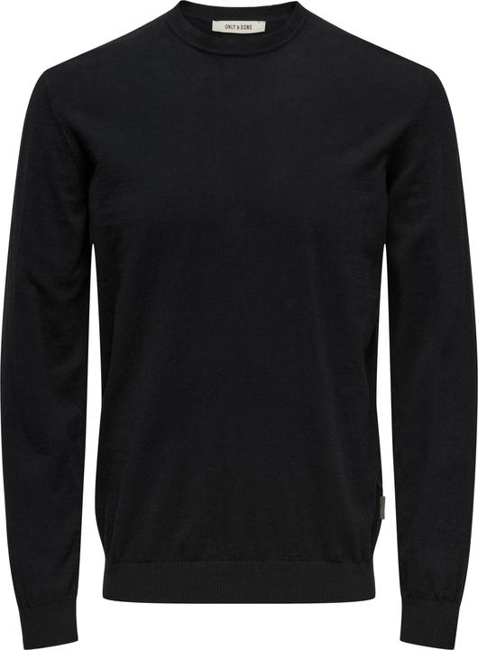 Only & Sons Normal geschnitten Rundhalsausschnitt Pullover Strickpullover (XL)