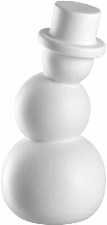 Leonardo Weihnachtsfigur Schneemann Pablo 14 cm, Weiss