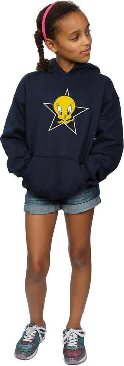 Produktbild Looney Tunes Tweety Pie Star Kapuzenpullover Mädchen (140, 146)