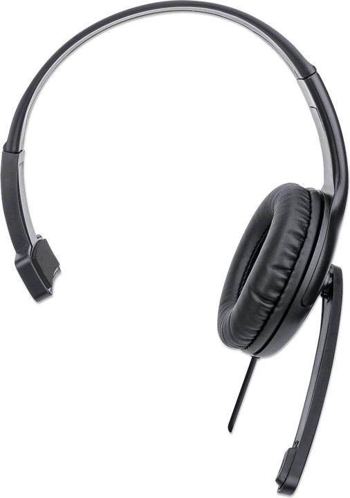 Actual product image Manhattan Mono USB headset (Cable, USB-A)
