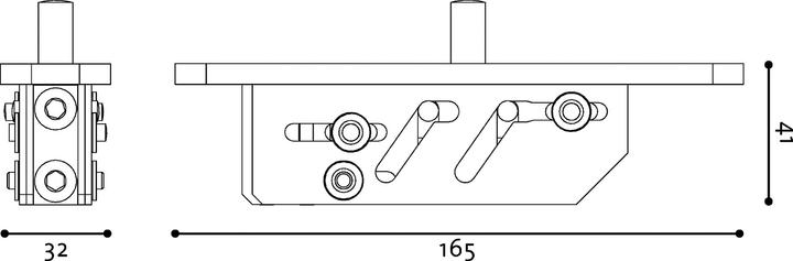 Actual product image FritsJurgens Zapfenbänder TP CG 91 Edelstahl