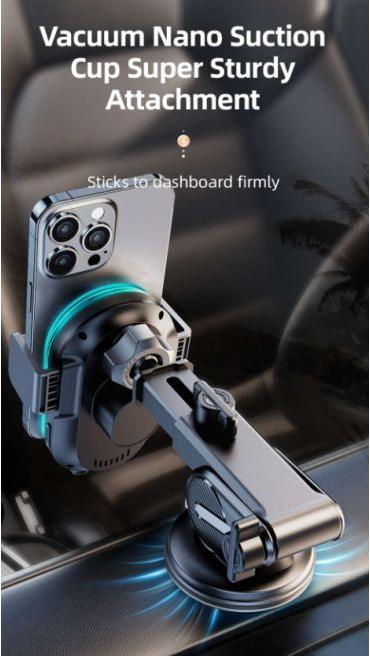 Produktbild Joyroom 15W Dual-Coil Wireless Car Charger Holder
