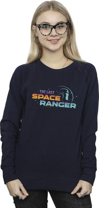 Actual product image Disney Womens/Ladies Lightyear Last Space Ranger Text Sweatshirt (L)