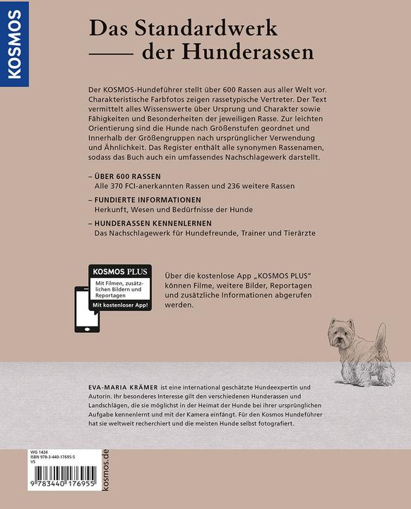 Produktbild Kosmos Der KOSMOS-Hundeführer (Deutsch, Eva-Maria Krämer, 2024)