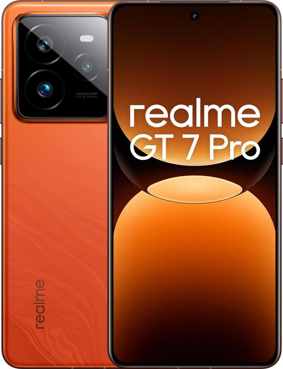 Actual product image realme GT 7 Pro (512 GB, Mars Orange, 6.78", Dual SIM, 50 Mpx, 5G)