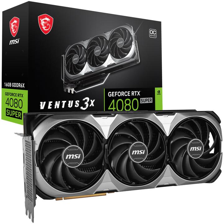 Actual product image MSI GeForce RTX 4080 SUPER VENTUS 3X OC (16 GB)