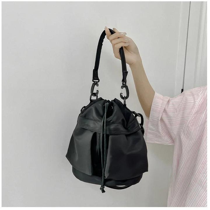Actual product image Only-Bags.Store Handbags Waterproof Nylon Shoulder Bags Large Capacity Crossbody Bag Portable