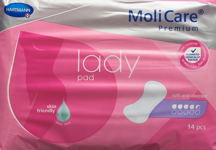 Produktbild MoliCare Lady Pad 4.5 Inkontinenz Einlage (14 x, XL, Large)