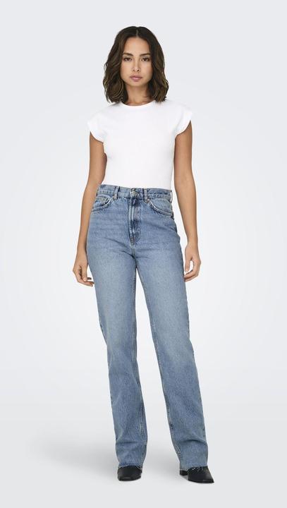 Immagine prodotto Only OnlRiley Life Jeans a vita alta dritti aderenti Jeans a vita dritta (W30/L34)