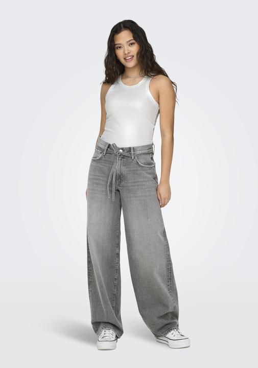Actual product image Only ONLGIANNA Mid waist balloon cut jeans Straight fit jeans (26)