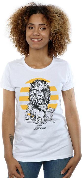 Actual product image Disney Womens/Ladies The Lion King Movie Group Cotton T-Shirt (S)