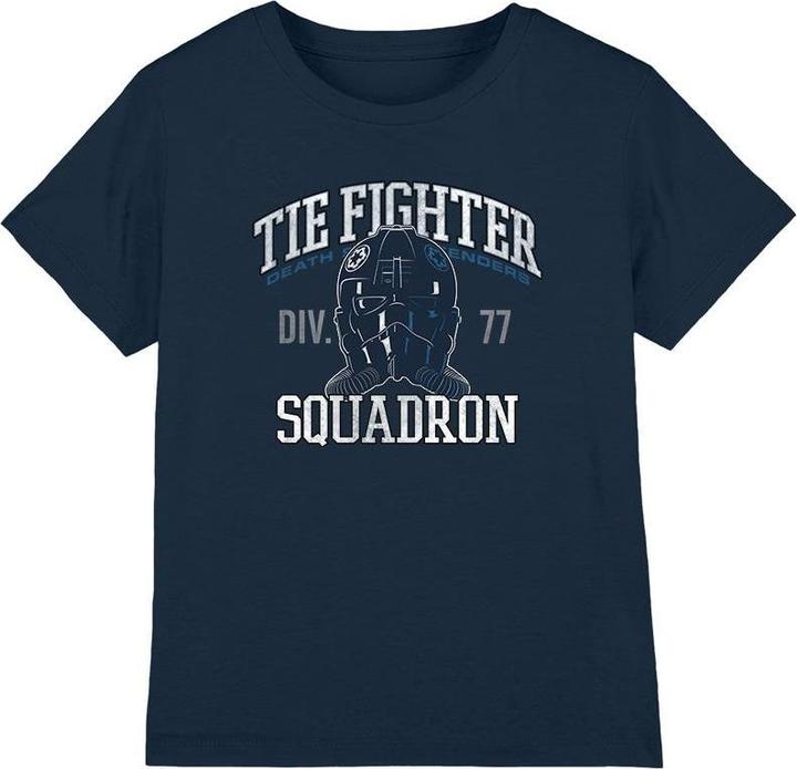 Actual product image Star Wars Childrens/Kids Tie Fighter Squadron T-Shirt (116)
