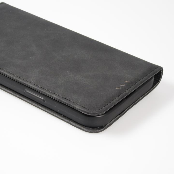 Actual product image PhoneLook Leather bag flip wallet vintage with magnetic closure and card holder (Apple iPhone 13)
