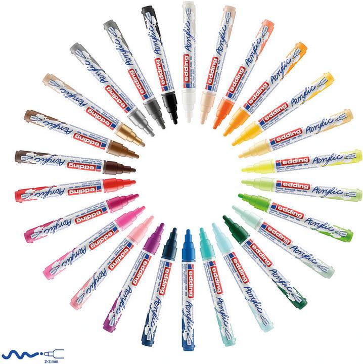 Produktbild Edding Acrylmarker 5100 Medium (Classy mauve, 3 mm, 1 x)