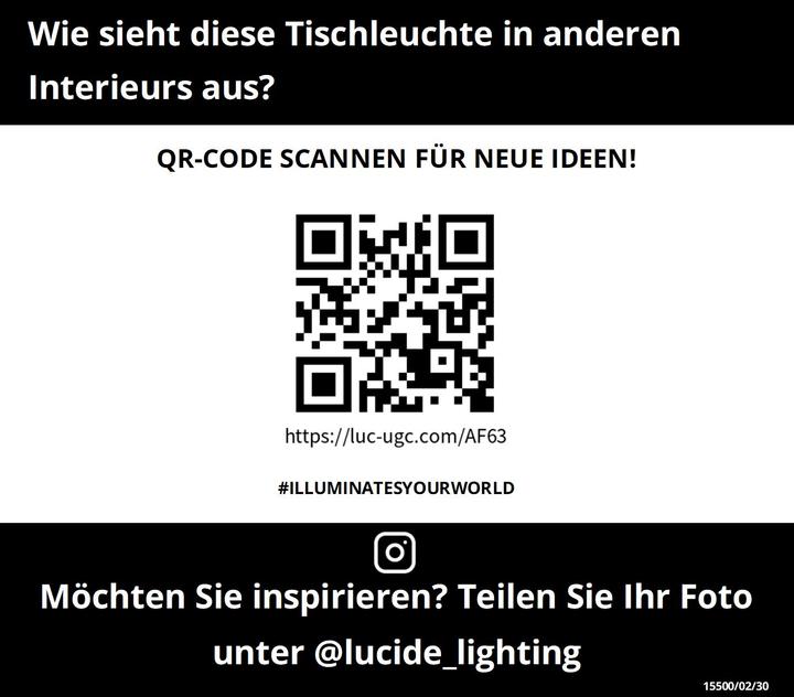 Produktbild Lucide JOY - Tischlampe Aussen - Ø 11,5 cm - LED Dim. - 1x1,5W 3000K - IP54 - Schwarz 15500/02/30 (175 lm)