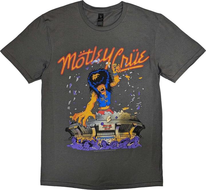 Immagine prodotto Motley Crue Allister King Kong Maglietta Adulto Unisex (S)
