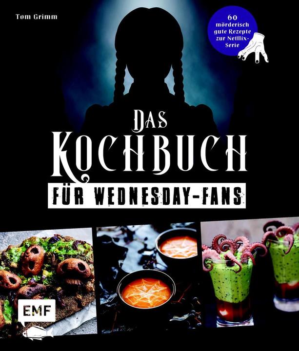 Immagine prodotto Das inoffizielle Kochbuch für Wednesday-Fans (Tedesco, Tom, Furia, 2023)