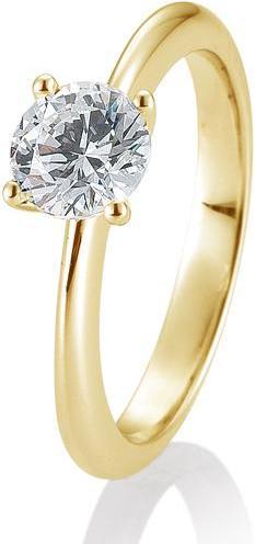 Actual product image Breuning 4 prong set 0.80-1.50 ct. (53, 750/18 K Gold)