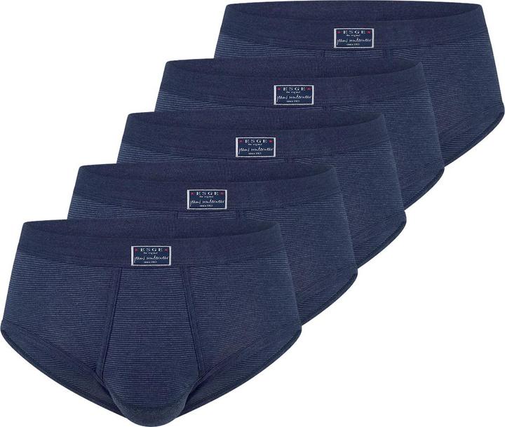 Produktbild ESGE 5er Pack - Feinripp Jeans Slip mit Eingriff (M, 5er Pack)