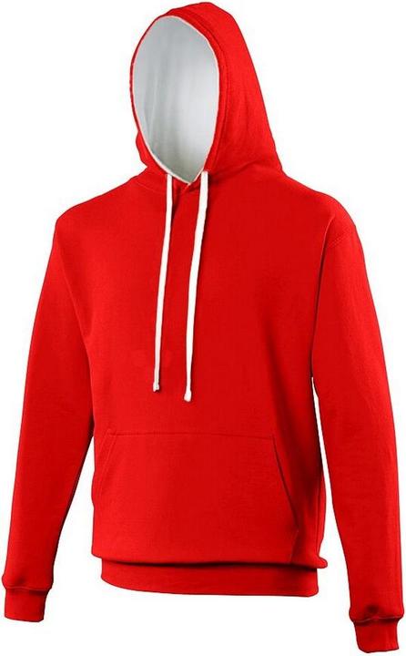 Flame-red, Arctic white