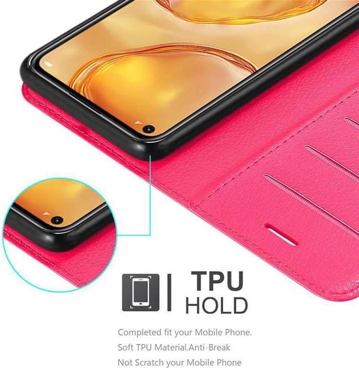 Actual product image Cadorabo Book with stand function cover (Huawei Nova 7i, Huawei P40 Lite)