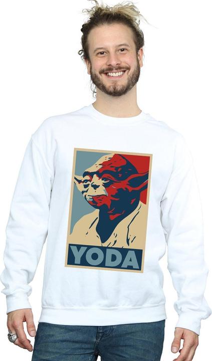 Immagine prodotto Star Wars Yoda Poster Felpa Uomo (M)