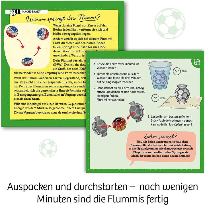 Produktbild Kosmos Experimentierkasten Fussball-Flummis