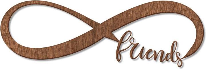 Produktbild Trenddeko Unendlich Friends (30 x 10 cm)