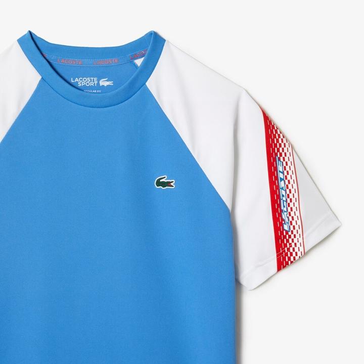 Produktbild Lacoste Herren SPORT T-Shirt mit Logostreifen (XL)