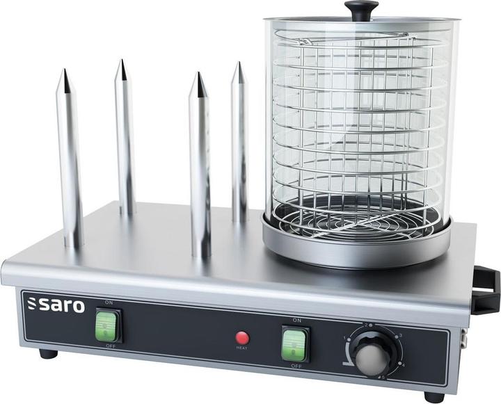 Produktbild Ich-zapfe Hot Dog Maker, Bockwurstwärmer, Würstchenwärmer, Hot Dog Steamer - Modell HW 2, Edelstahl