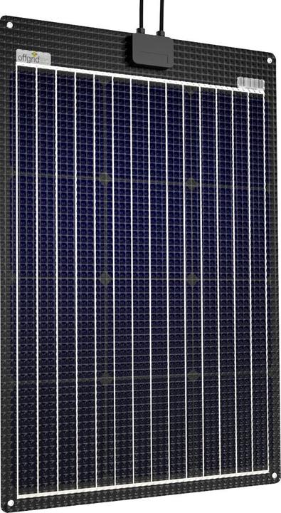 Actual product image Offgridtec ® ETFE-AL 60W V2 semi-flexible 18V solar panel (60 W, 2.16 kg)