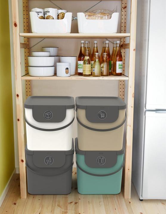 Actual product image Rotho Albula waste bin 40L green (40 l)