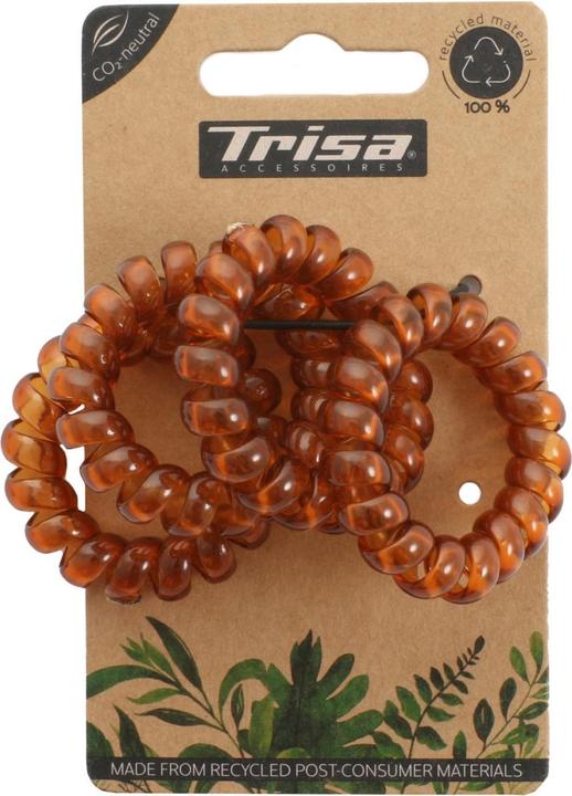 Produktbild Trisa Hair - ECO Spiralhaarbinder Braun (Haargummi)