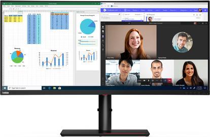 Produktbild Lenovo ThinkVision P40w-20 (5120 x 2160 Pixel, 40")