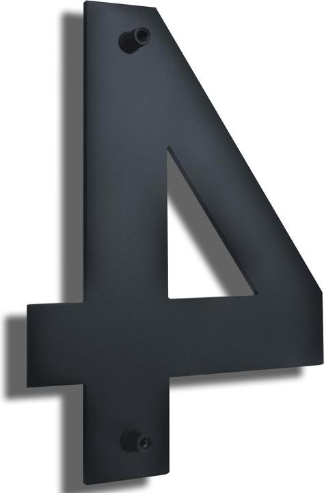 Produktbild Mocavi HS20 Hausnummern modern zum Einschlagen Edelstahl.
