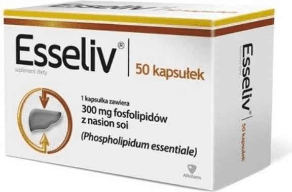 Konjac Sponge Esseliv Dietary Supplement Supporting The Liver 50 Capsules (50 ml)