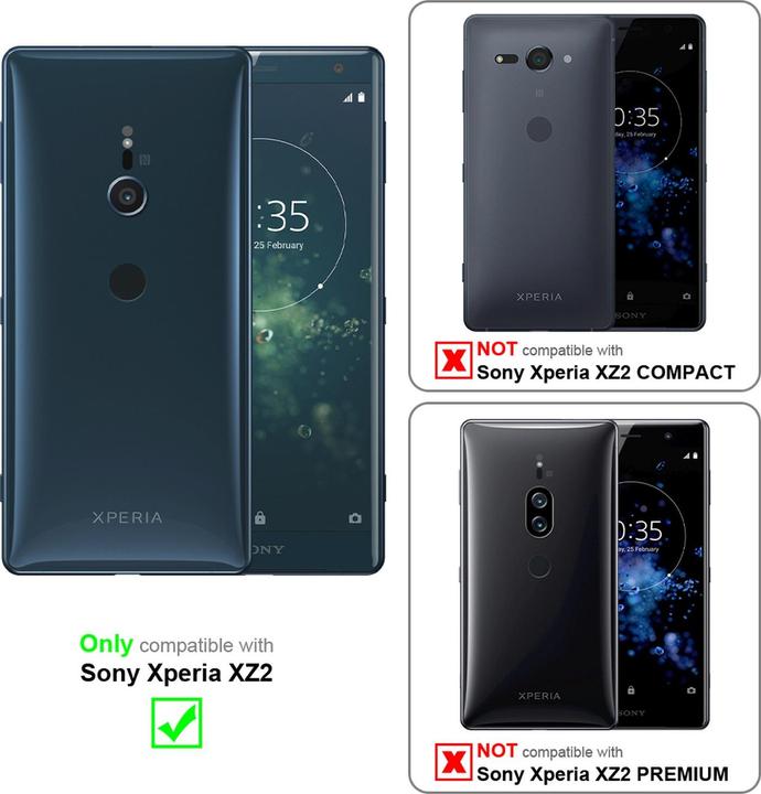 Productafbeelding Cadorabo Boek Onzichtbare Magneethoes (Sony Xperia XZ2)