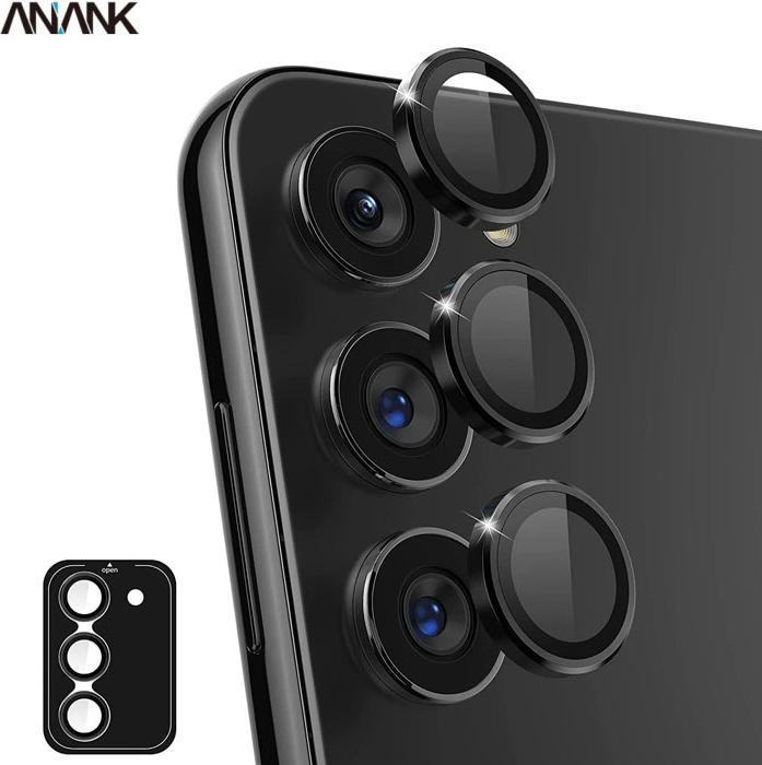 Produktbild Anank Samsung Galaxy S25 - Panzerglas Rückkamera - Schwarz einzeln - (99AR + Corning) (1 Stück, Samsung Galaxy S25)