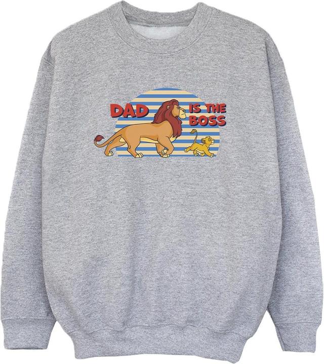 Actual product image Disney Boys The Lion King Dad Boss Sweatshirt (116)