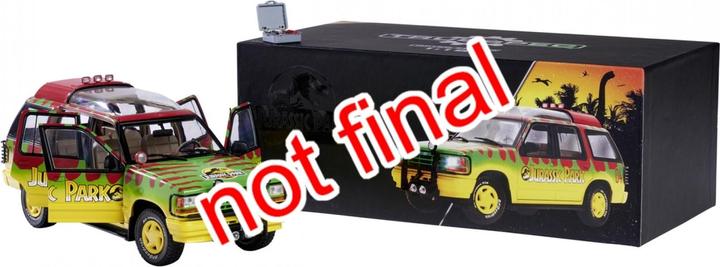 Actual product image Jada Jurassic Park Ford Explorer 1:18