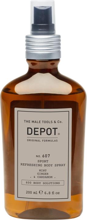 Produktbild Depot No. 607 Sport Refreshing Body Spray Feuchtigkeitscreme für den Körper Män (Körperlotion, 200 ml)