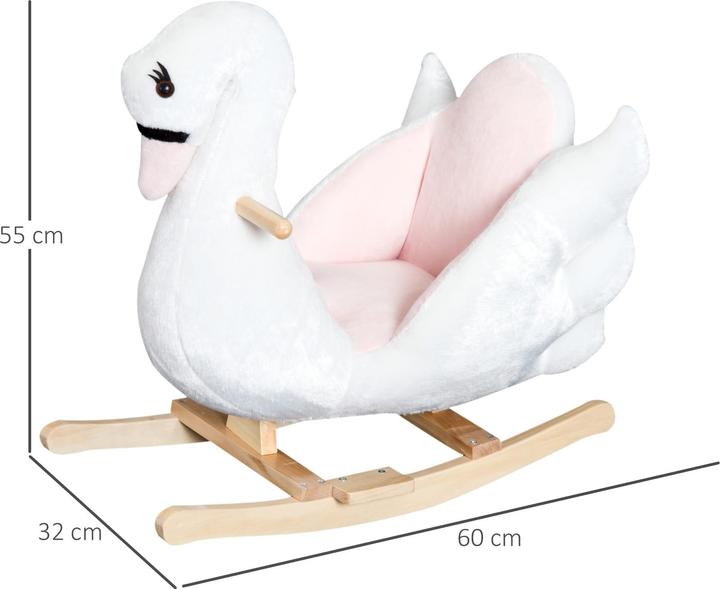 Image du produit Jamb Animal à bascule Cygne