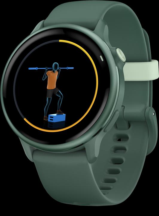 Produktbild Garmin vivoactive 6, GPS, Jasper Green/ J. Green Metallic, WW (42.20 mm, nur WLAN)