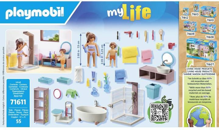 Produktbild Playmobil Badezimmer (71611, Playmobil My Life)