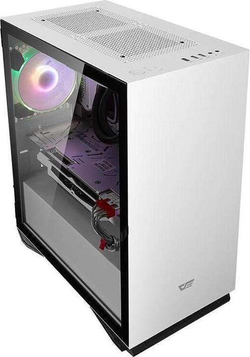 Actual product image Darkflash Tech Computer case DLM22 (white)