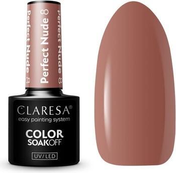 Produktbild Claresa 08 Perfect Nude UV Nagellack 5ml (Beige, Farblack)