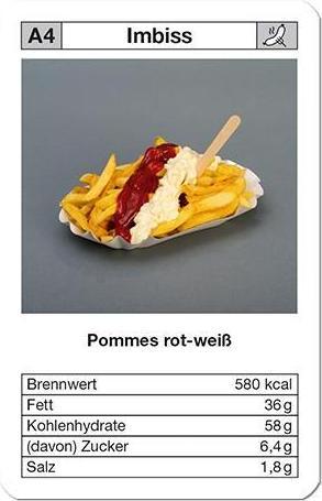 Immagine prodotto Weltquartett 1018 - JUNKFOOD-QUARTETT- Bombe caloriche su 32 carte da gioco (edizione DE) (Tedesco)